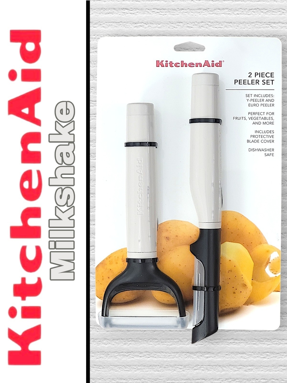 KitchenAid Milkshake 2-Piece Peeler Set